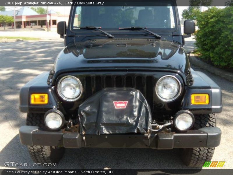 Black / Dark Slate Gray 2004 Jeep Wrangler Rubicon 4x4