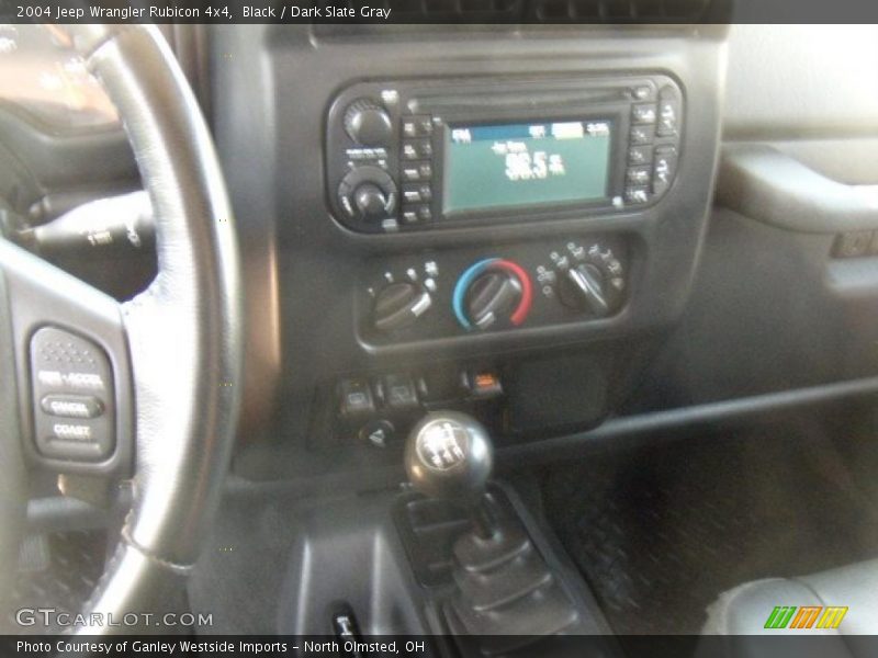 Black / Dark Slate Gray 2004 Jeep Wrangler Rubicon 4x4