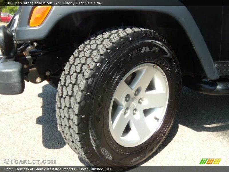Black / Dark Slate Gray 2004 Jeep Wrangler Rubicon 4x4