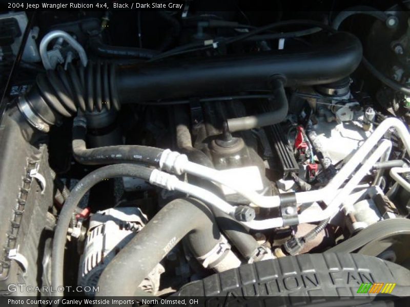 Black / Dark Slate Gray 2004 Jeep Wrangler Rubicon 4x4