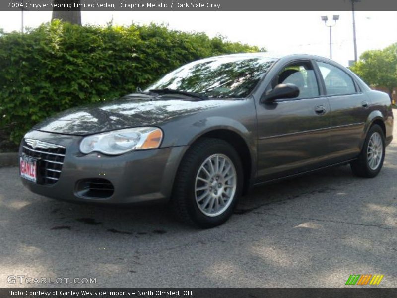 Graphite Metallic / Dark Slate Gray 2004 Chrysler Sebring Limited Sedan