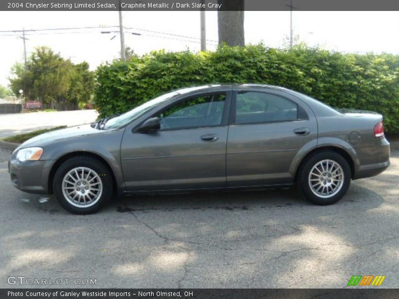 Graphite Metallic / Dark Slate Gray 2004 Chrysler Sebring Limited Sedan
