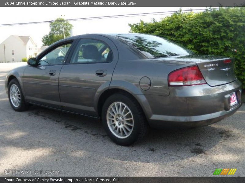 Graphite Metallic / Dark Slate Gray 2004 Chrysler Sebring Limited Sedan