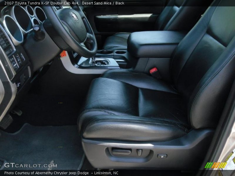 Desert Sand Mica / Black 2007 Toyota Tundra X-SP Double Cab 4x4