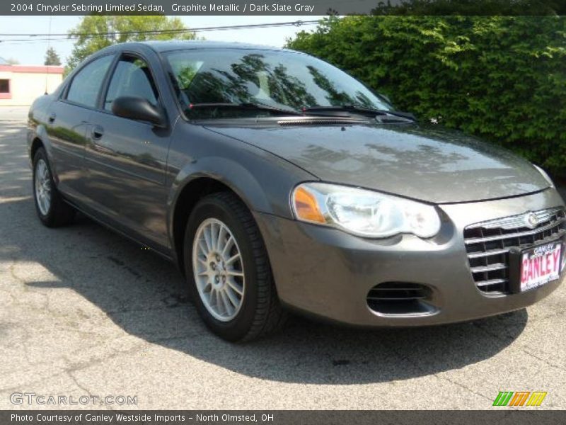 Graphite Metallic / Dark Slate Gray 2004 Chrysler Sebring Limited Sedan