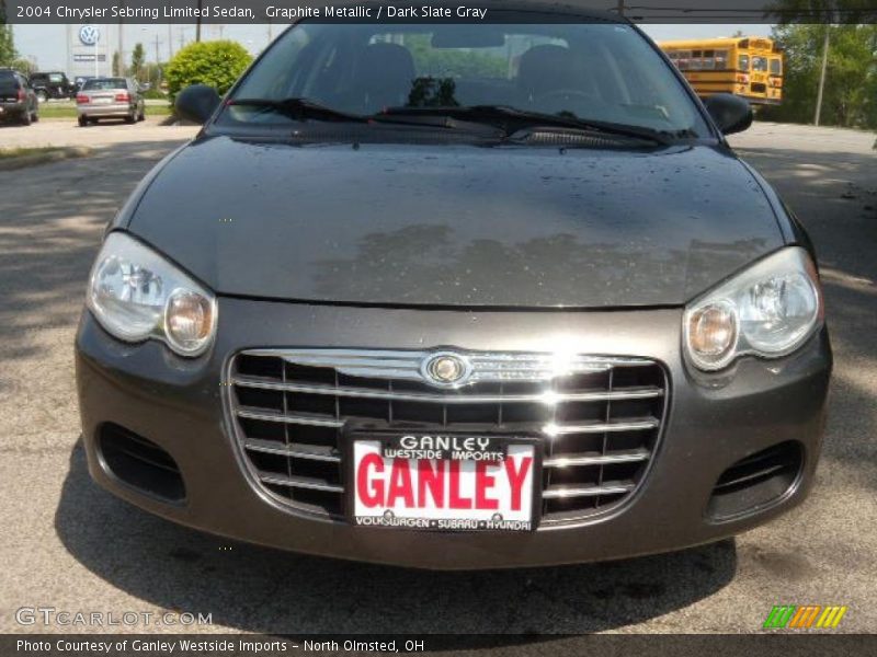Graphite Metallic / Dark Slate Gray 2004 Chrysler Sebring Limited Sedan
