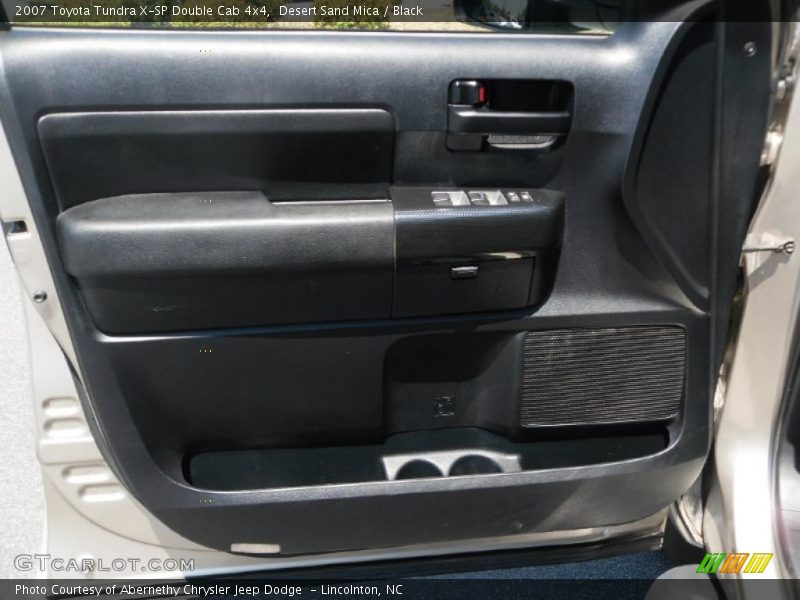 Desert Sand Mica / Black 2007 Toyota Tundra X-SP Double Cab 4x4