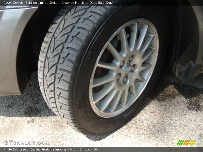 Graphite Metallic / Dark Slate Gray 2004 Chrysler Sebring Limited Sedan