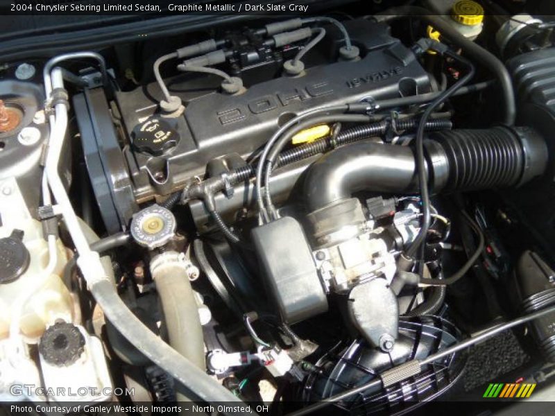 Graphite Metallic / Dark Slate Gray 2004 Chrysler Sebring Limited Sedan