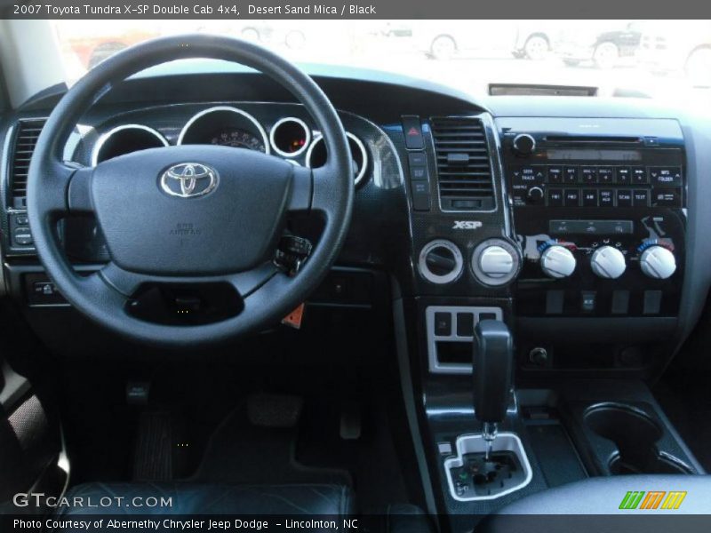 Desert Sand Mica / Black 2007 Toyota Tundra X-SP Double Cab 4x4