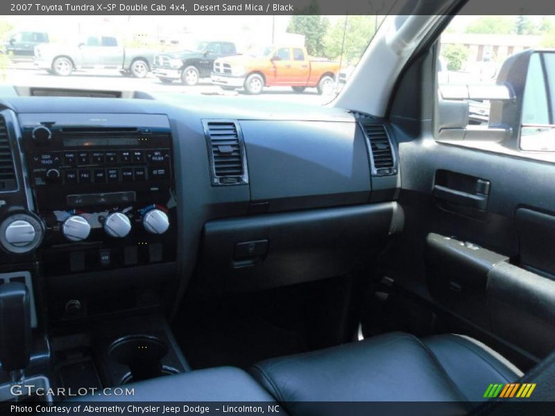Desert Sand Mica / Black 2007 Toyota Tundra X-SP Double Cab 4x4