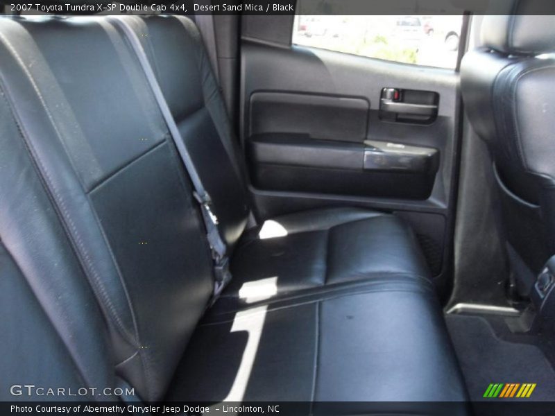 Desert Sand Mica / Black 2007 Toyota Tundra X-SP Double Cab 4x4
