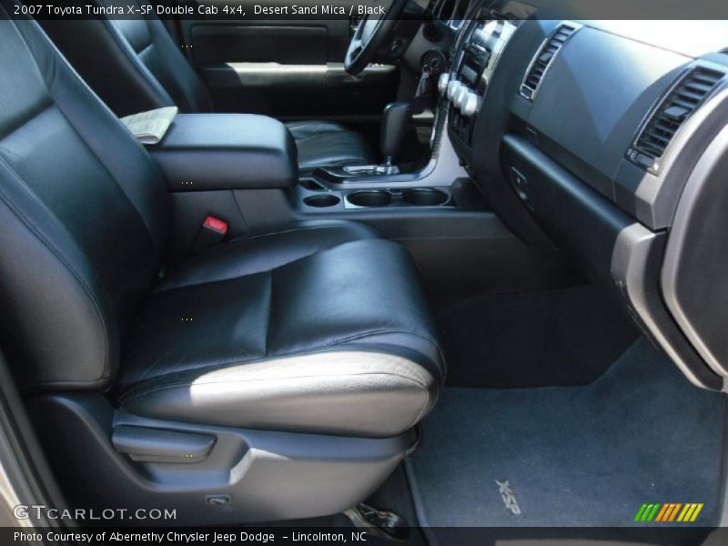Desert Sand Mica / Black 2007 Toyota Tundra X-SP Double Cab 4x4