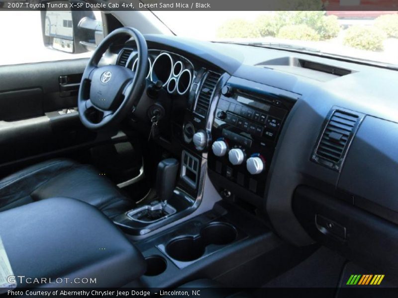 Desert Sand Mica / Black 2007 Toyota Tundra X-SP Double Cab 4x4