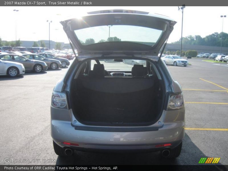 True Silver Metallic / Black 2007 Mazda CX-7 Sport