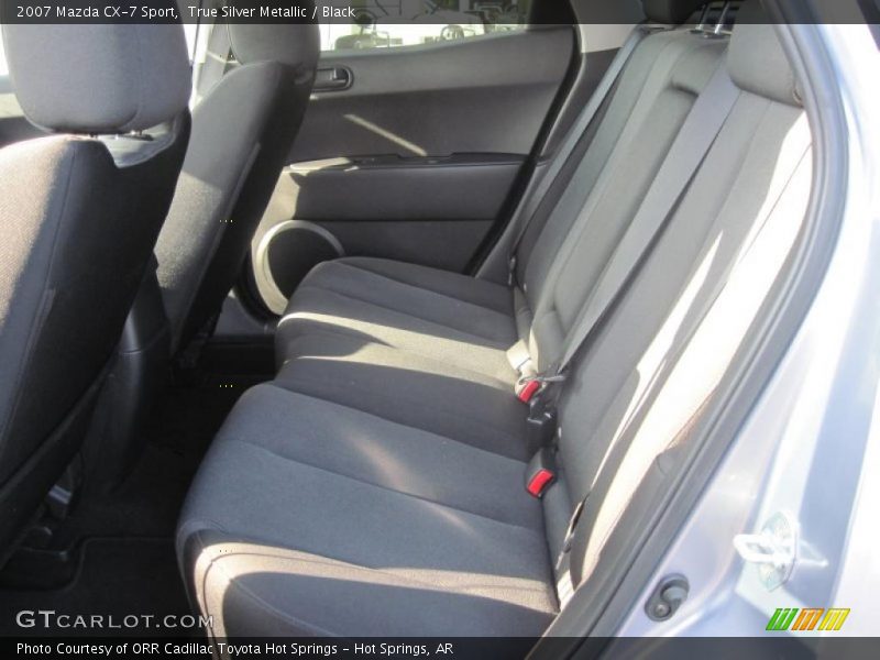 True Silver Metallic / Black 2007 Mazda CX-7 Sport