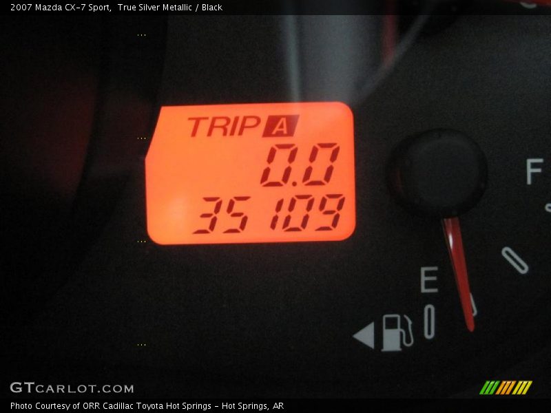 True Silver Metallic / Black 2007 Mazda CX-7 Sport