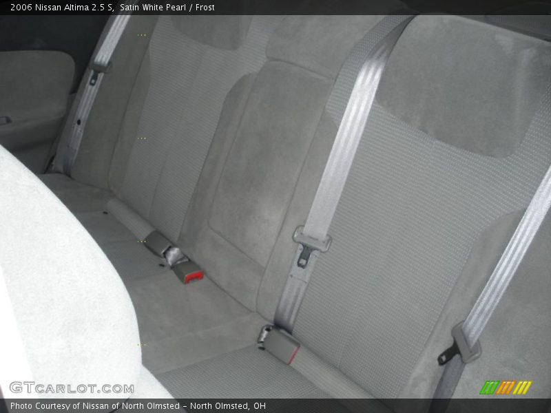 Satin White Pearl / Frost 2006 Nissan Altima 2.5 S