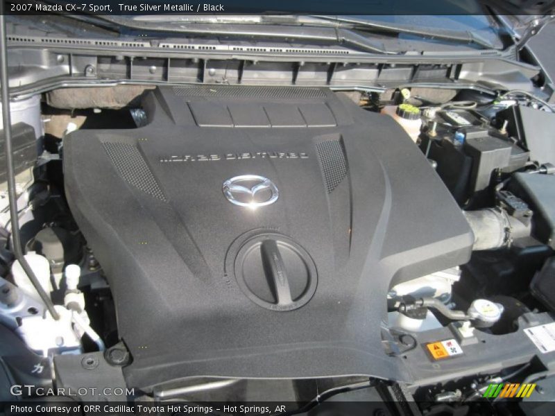 True Silver Metallic / Black 2007 Mazda CX-7 Sport