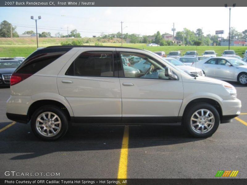 Frost White / Neutral 2007 Buick Rendezvous CX