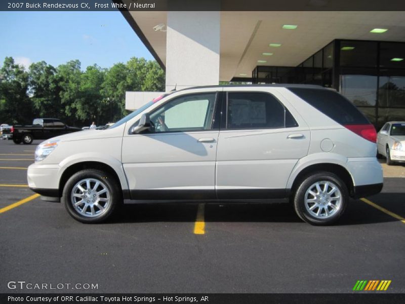 Frost White / Neutral 2007 Buick Rendezvous CX