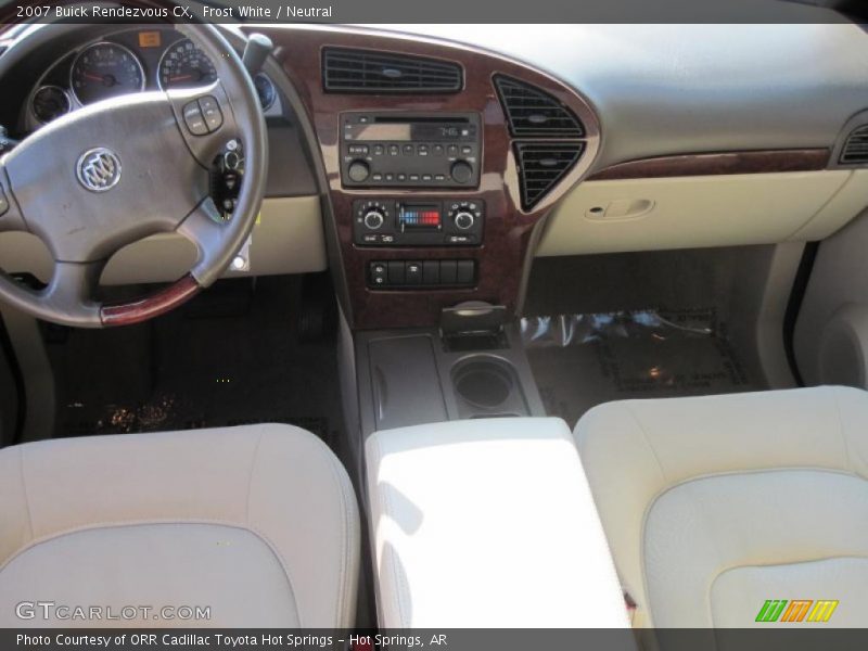 Frost White / Neutral 2007 Buick Rendezvous CX