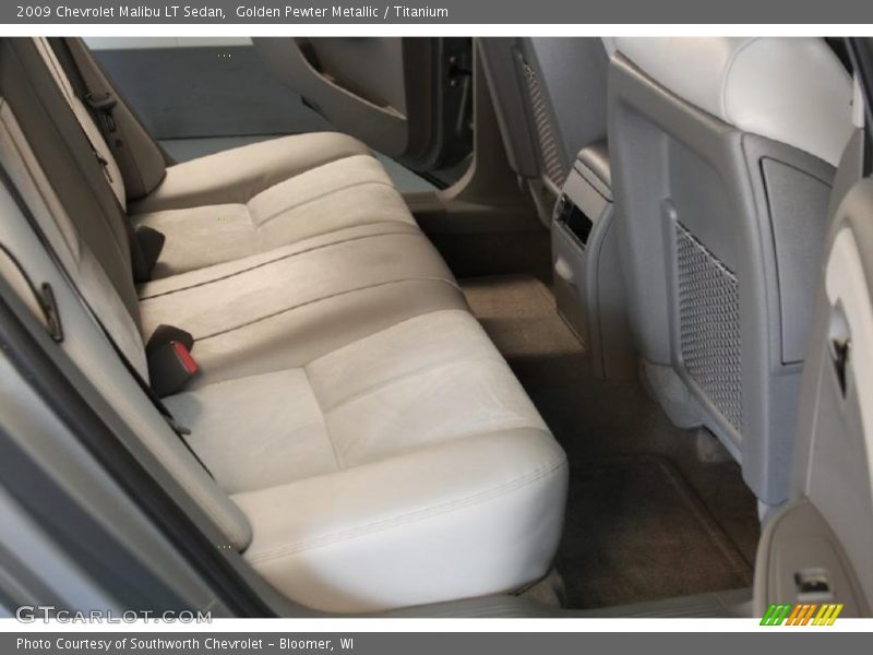 Golden Pewter Metallic / Titanium 2009 Chevrolet Malibu LT Sedan