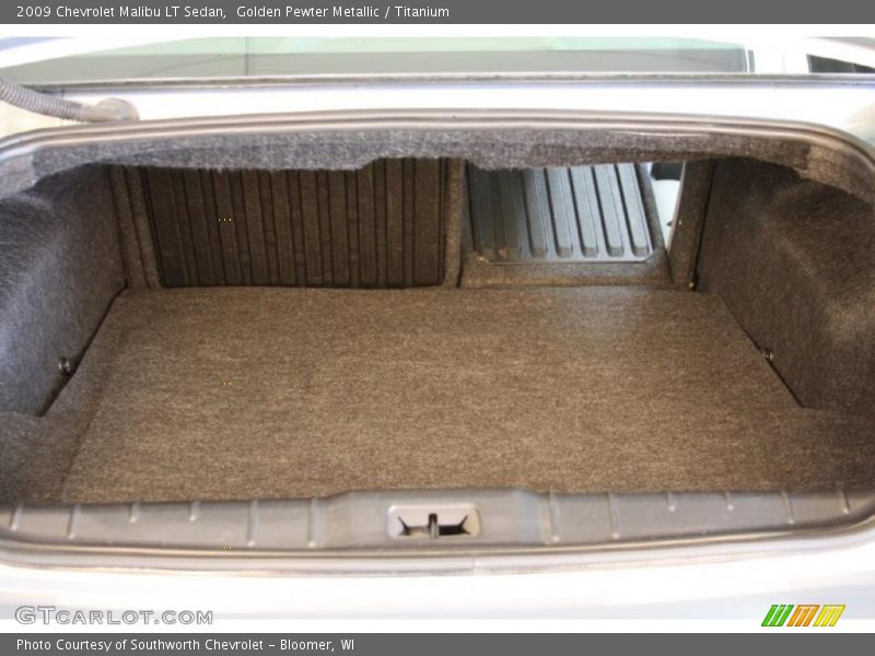 Golden Pewter Metallic / Titanium 2009 Chevrolet Malibu LT Sedan