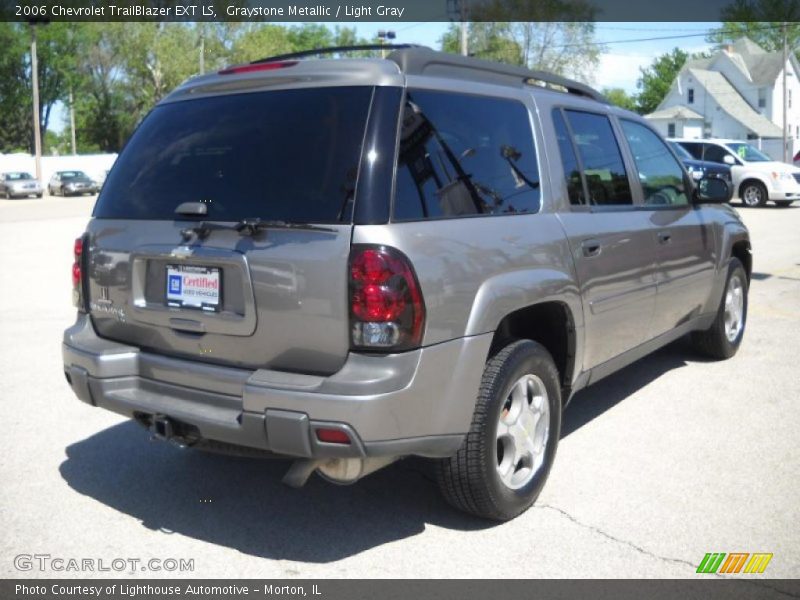 Graystone Metallic / Light Gray 2006 Chevrolet TrailBlazer EXT LS