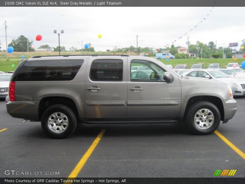Steel Gray Metallic / Light Titanium 2008 GMC Yukon XL SLE 4x4