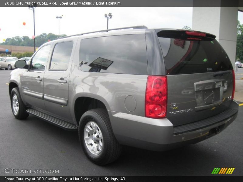 Steel Gray Metallic / Light Titanium 2008 GMC Yukon XL SLE 4x4