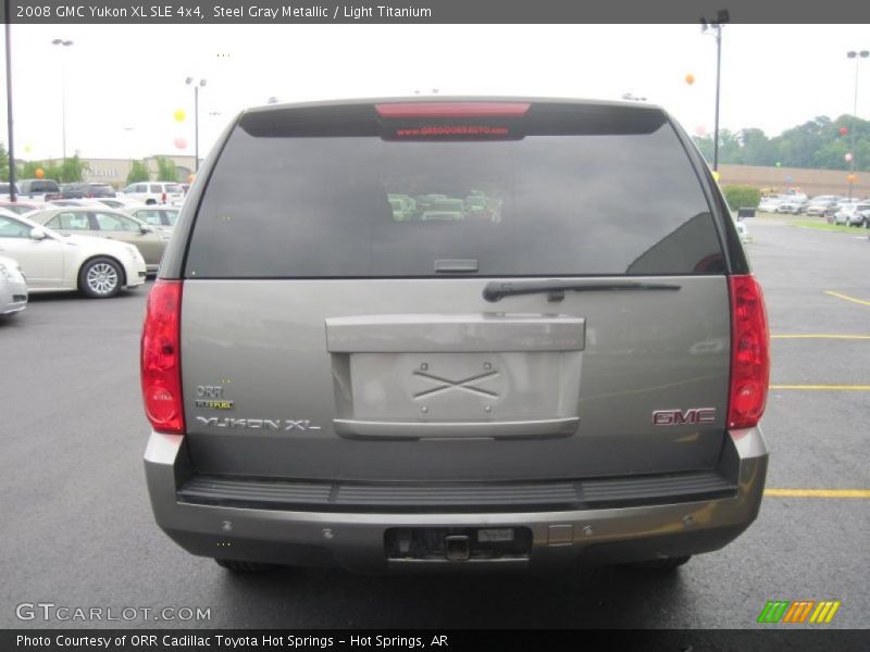 Steel Gray Metallic / Light Titanium 2008 GMC Yukon XL SLE 4x4