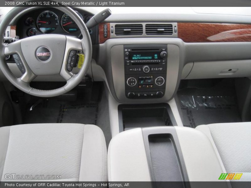 Steel Gray Metallic / Light Titanium 2008 GMC Yukon XL SLE 4x4
