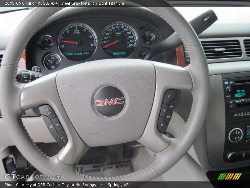 Steel Gray Metallic / Light Titanium 2008 GMC Yukon XL SLE 4x4