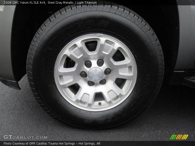 Steel Gray Metallic / Light Titanium 2008 GMC Yukon XL SLE 4x4