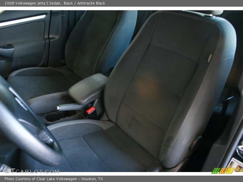 Black / Anthracite Black 2008 Volkswagen Jetta S Sedan