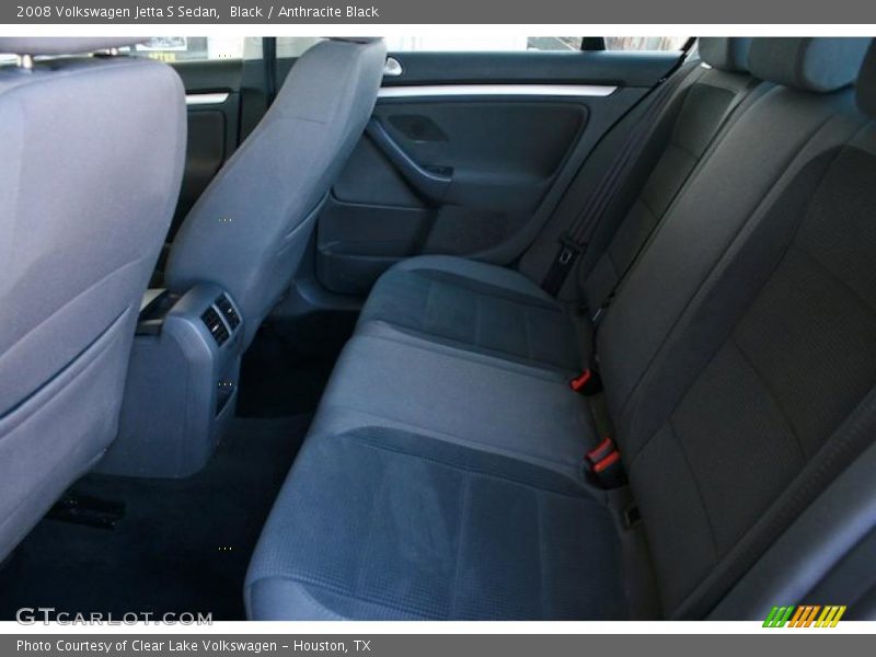 Black / Anthracite Black 2008 Volkswagen Jetta S Sedan