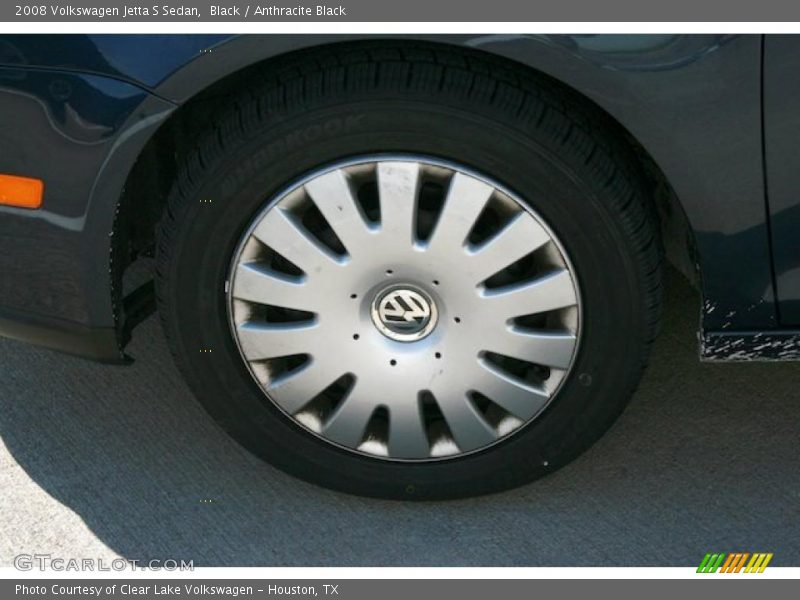 Black / Anthracite Black 2008 Volkswagen Jetta S Sedan