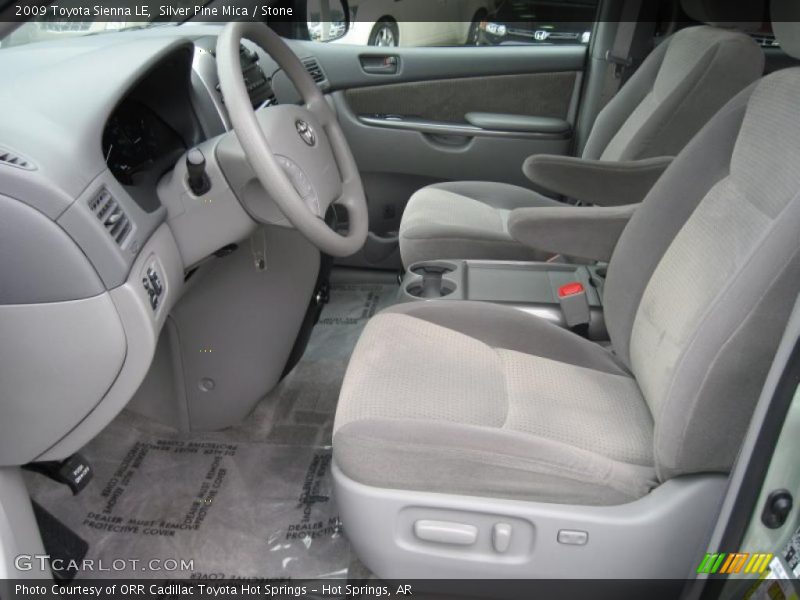Silver Pine Mica / Stone 2009 Toyota Sienna LE