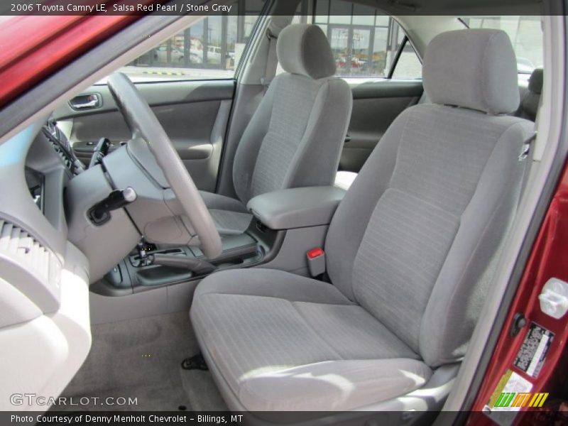 Salsa Red Pearl / Stone Gray 2006 Toyota Camry LE