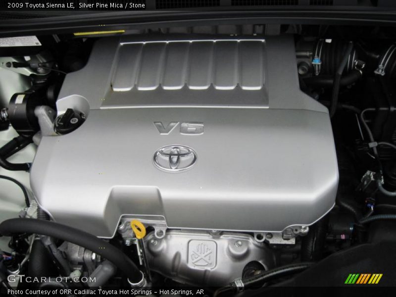 Silver Pine Mica / Stone 2009 Toyota Sienna LE