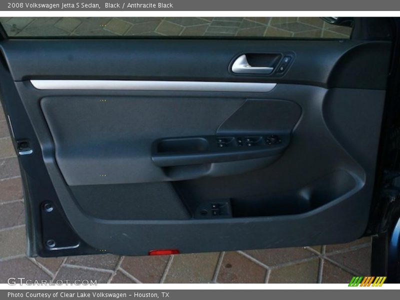 Black / Anthracite Black 2008 Volkswagen Jetta S Sedan
