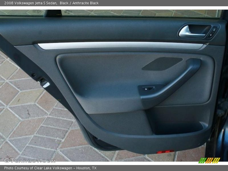 Black / Anthracite Black 2008 Volkswagen Jetta S Sedan