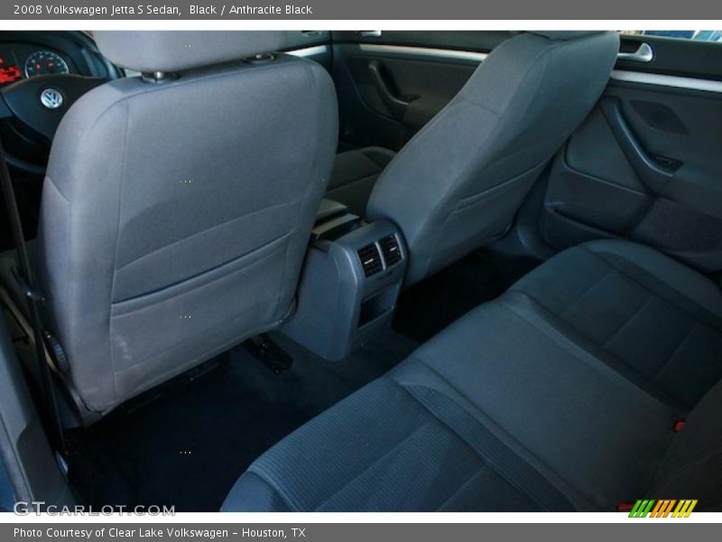Black / Anthracite Black 2008 Volkswagen Jetta S Sedan
