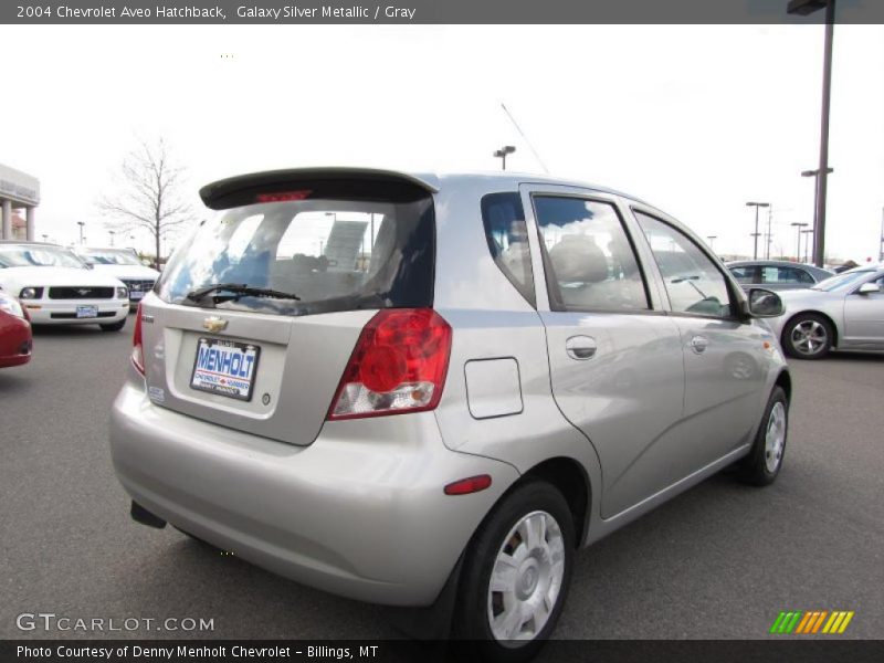 Galaxy Silver Metallic / Gray 2004 Chevrolet Aveo Hatchback