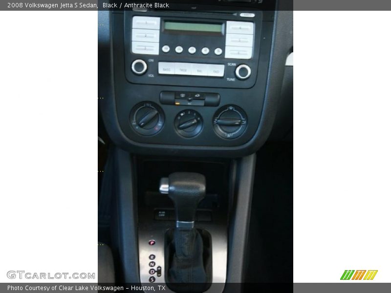 Black / Anthracite Black 2008 Volkswagen Jetta S Sedan