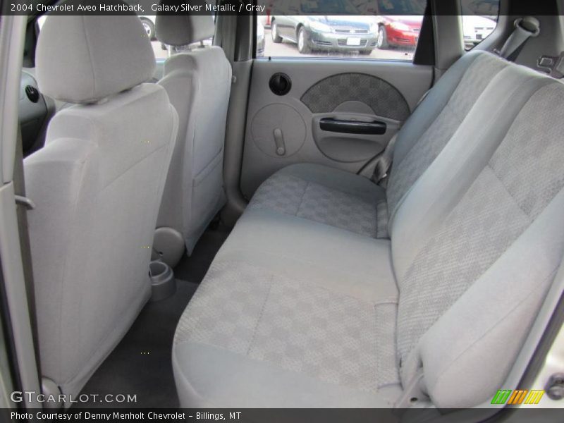 Galaxy Silver Metallic / Gray 2004 Chevrolet Aveo Hatchback