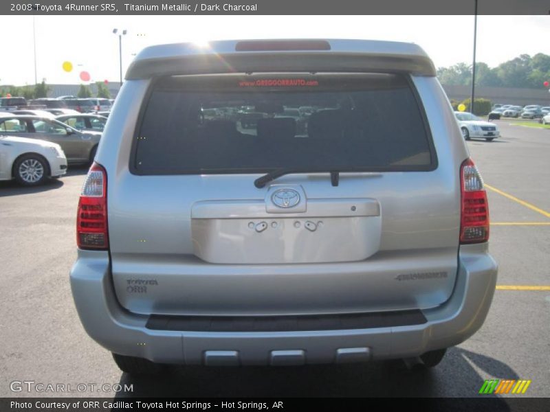 Titanium Metallic / Dark Charcoal 2008 Toyota 4Runner SR5