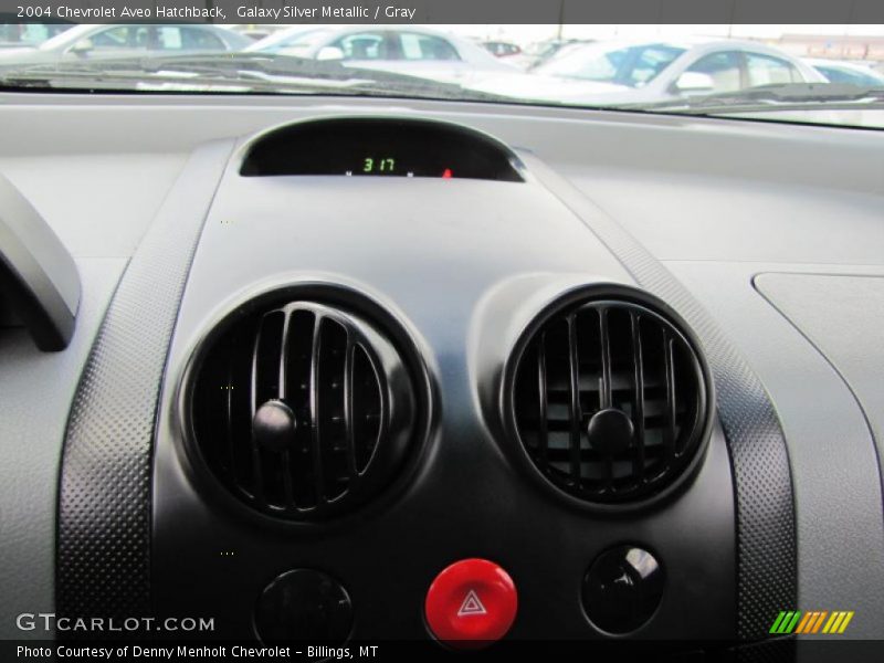 Galaxy Silver Metallic / Gray 2004 Chevrolet Aveo Hatchback