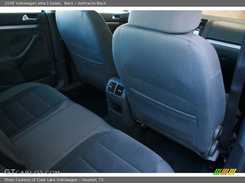 Black / Anthracite Black 2008 Volkswagen Jetta S Sedan